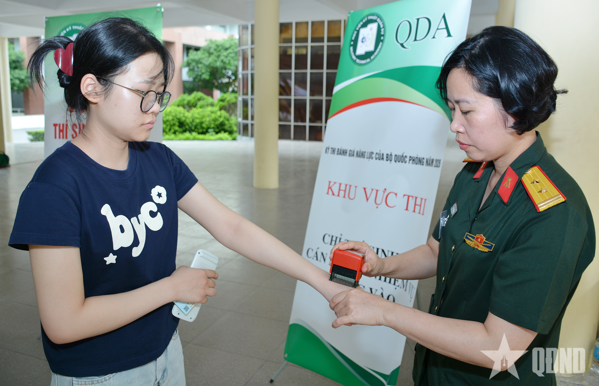 Gần 95% thí sinh dự thi ngày đầu thi đánh giá năng lực của Bộ Quốc phòng

